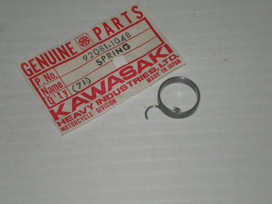 KAWASAKI KV75 MT1 Oil Pump Lever Return Spring 92081-1048