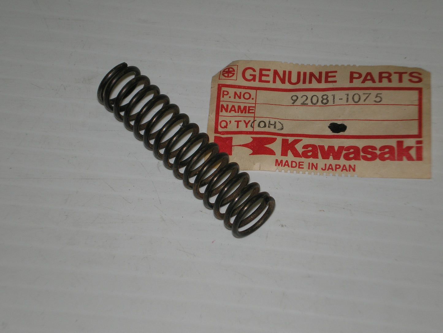 KAWASAKI KZ550 ZX550 ZL600 ZX600 Gpz Cam Chain Tensioner Spring 92081-1075
