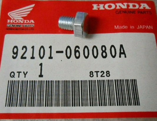 HONDA Elsinore 125 & 250 Factory Hex Head Sprocket Bolt 6x8 92101-060080A