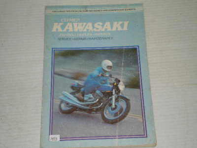 KAWASAKI H1 H2 KH250 KH400 KH500 S1 S2 S3 1969-1979 Clymer Service Manual M353  #1453