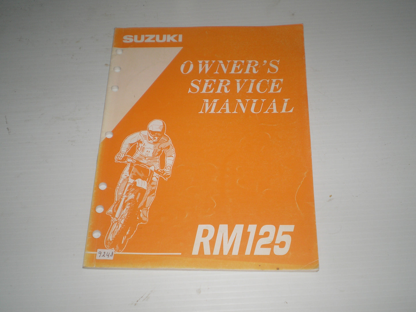SUZUKI RM125 1995  Owner's Service Manual  99011-43D53-03A  #924.1