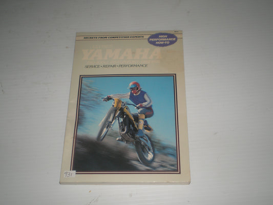 YAMAHA DT1 DT2 DT3 DT250 DT360 DT400 MX250 MX360 RT1 RT2 RT3 YZ250 YZ350 YZ360 1968-1976 Clymer Service Manual M415  #931