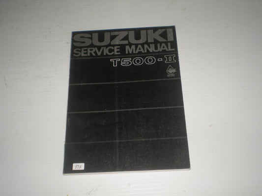 SUZUKI T500 -II T500-II T500-2 1969 Service Manual SR-1500 #932