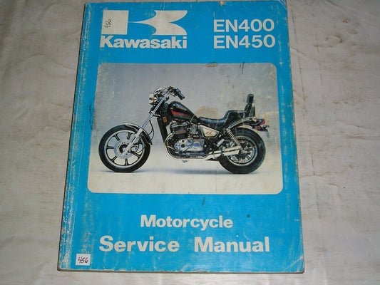 KAWASAKI EN400  EN450  Service Manual  99924-1056-04  #456