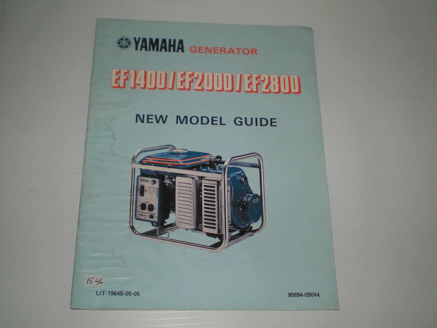 YAMAHA EF1400 EF2000 EF2800 1983 Portable Generator  New Model Guide / Manual  90894-09044  LIT-19645-00-04  #863