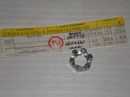 YAMAHA DT100 MX100 1977-1983 AHRMA Front Wheel Axel Nut 95301-12900