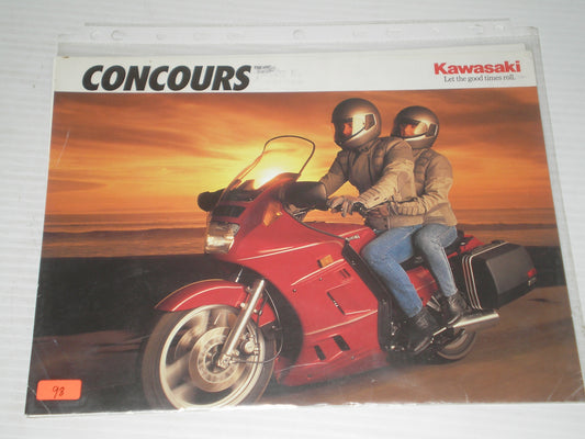 KAWASAKI COCOURSE BROSCURE  # 97
