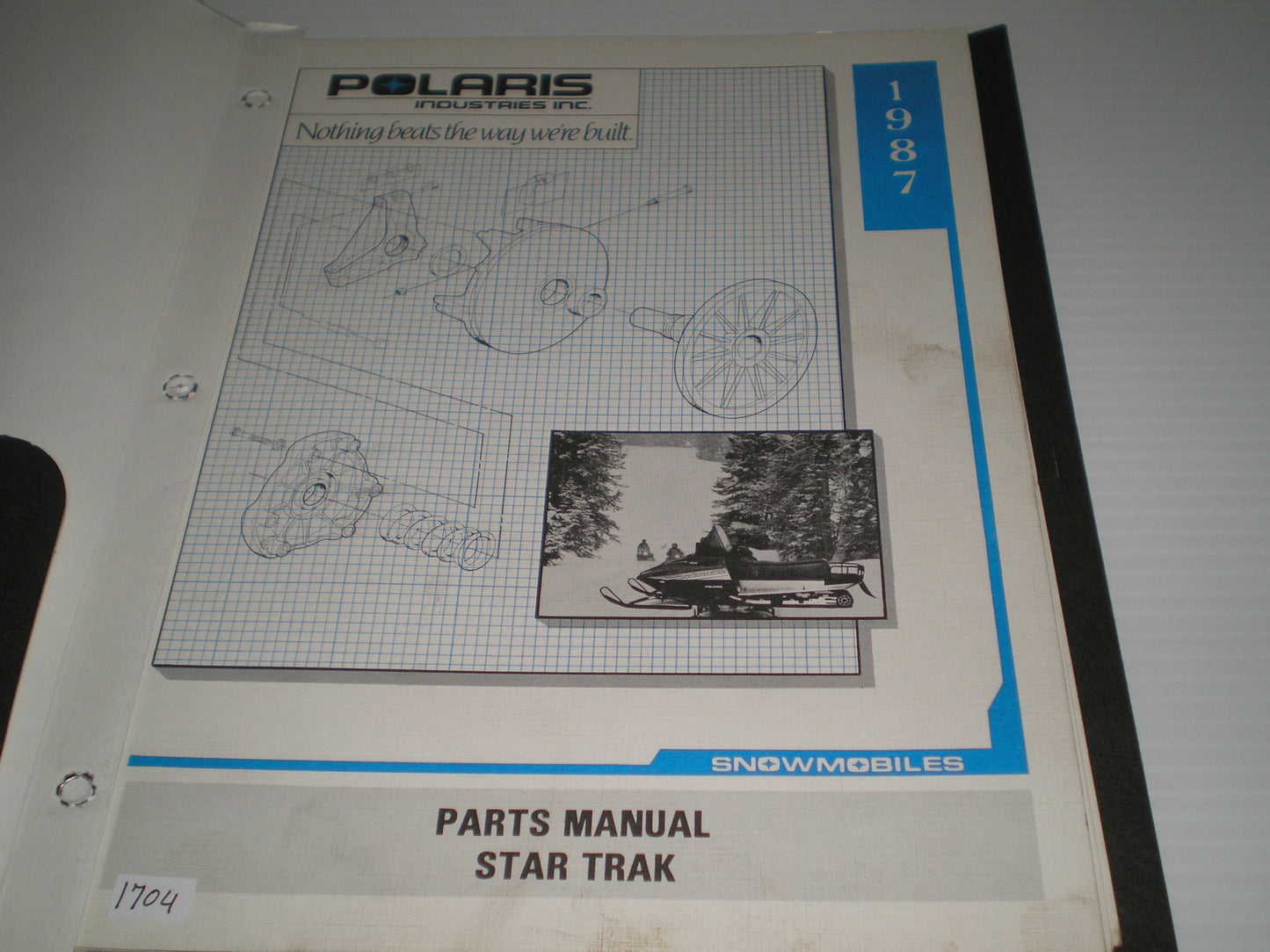 POLARIS Star Trak 1987  Parts Catalogue  9911273   #S172