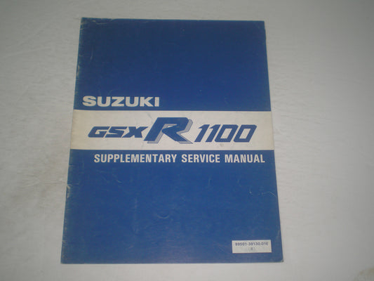 SUZUKI GSX-R1100 J 1988 Service Manual Supplement 99501-39130-01E #1919