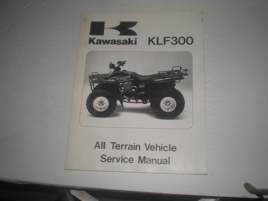 KAWASAKI KLF300  A1 A2  1986 1987  Service Manual  99924-1057-02  #1349