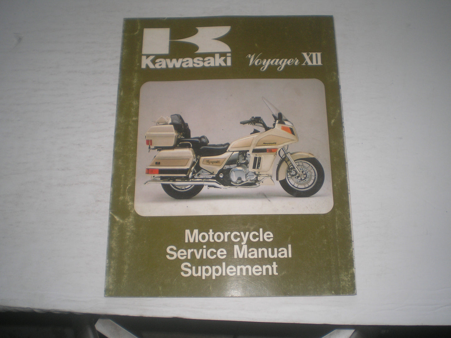 KAWASAKI Voyager XII  ZG1200 B1  1987  Service Manual Supplement  99924-1089-51  #1998