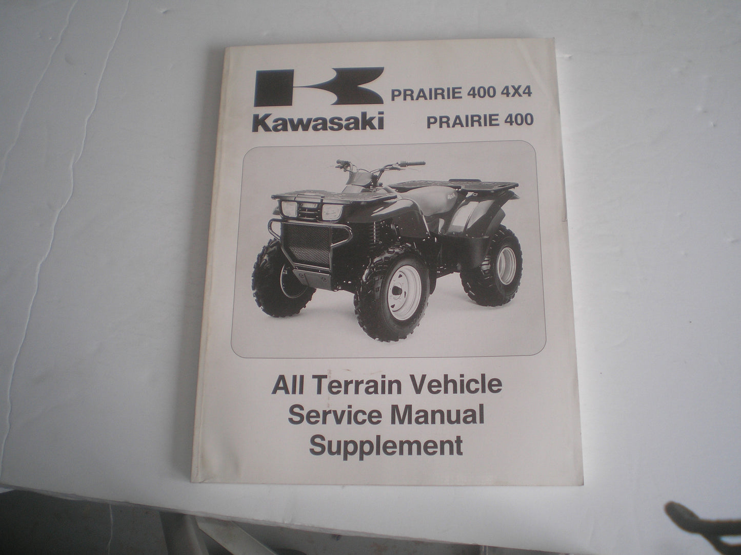 KAWASAKI KVF400 C1/D1  Prairie 400 4x4  1999  Service Manual  99924-1243-51  #1624