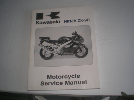 KAWASAKI ZX-9R Ninja  ZX900 F1  2002  Service Manual  99924-1280-01  #1445