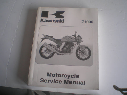 KAWASAKI Z1000  ZR1000 A1  2003  Service Manual  99924-1310-01  #1298