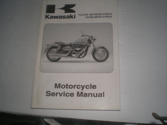 KAWASAKI VN1600 B1 Vulcan Mean Streak 2004  Service Manual  99924-1321-01  #1296