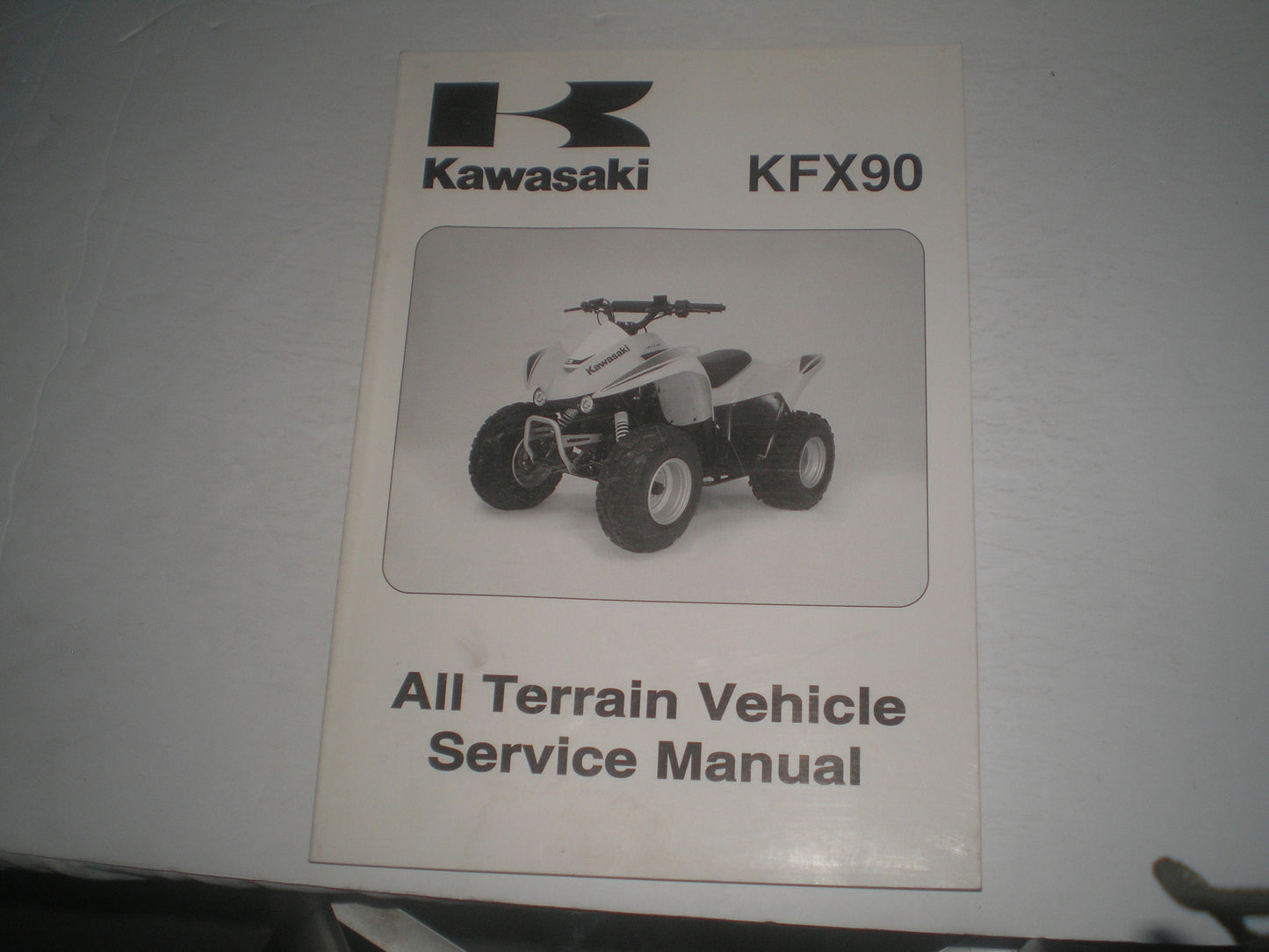 KAWASAKI KFX90  KSF90 A7F  2007  Service Manual  99924-1371-01  #1308