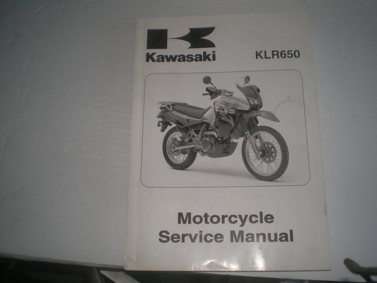 KAWASAKI KLR650  KL650 E8F  2008  Service Manual  99924-1384-01  #1100