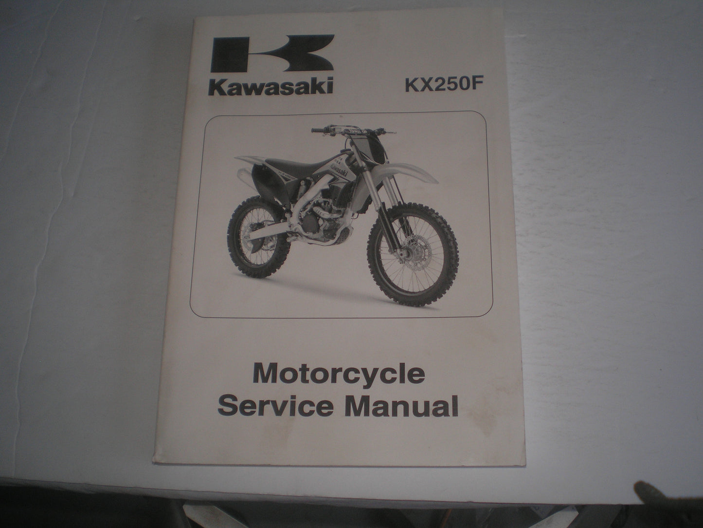 KAWASAKI KX250 F  KX250 W9F  2009  Service Manual  99924-1411-01  #1446