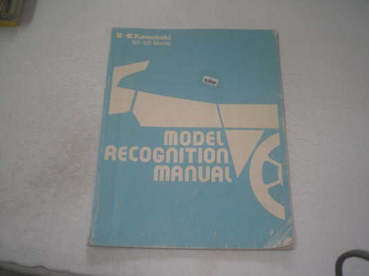 KAWASAKI 1982-1985  Model Recognition Manual  99930-1003-01  #1341