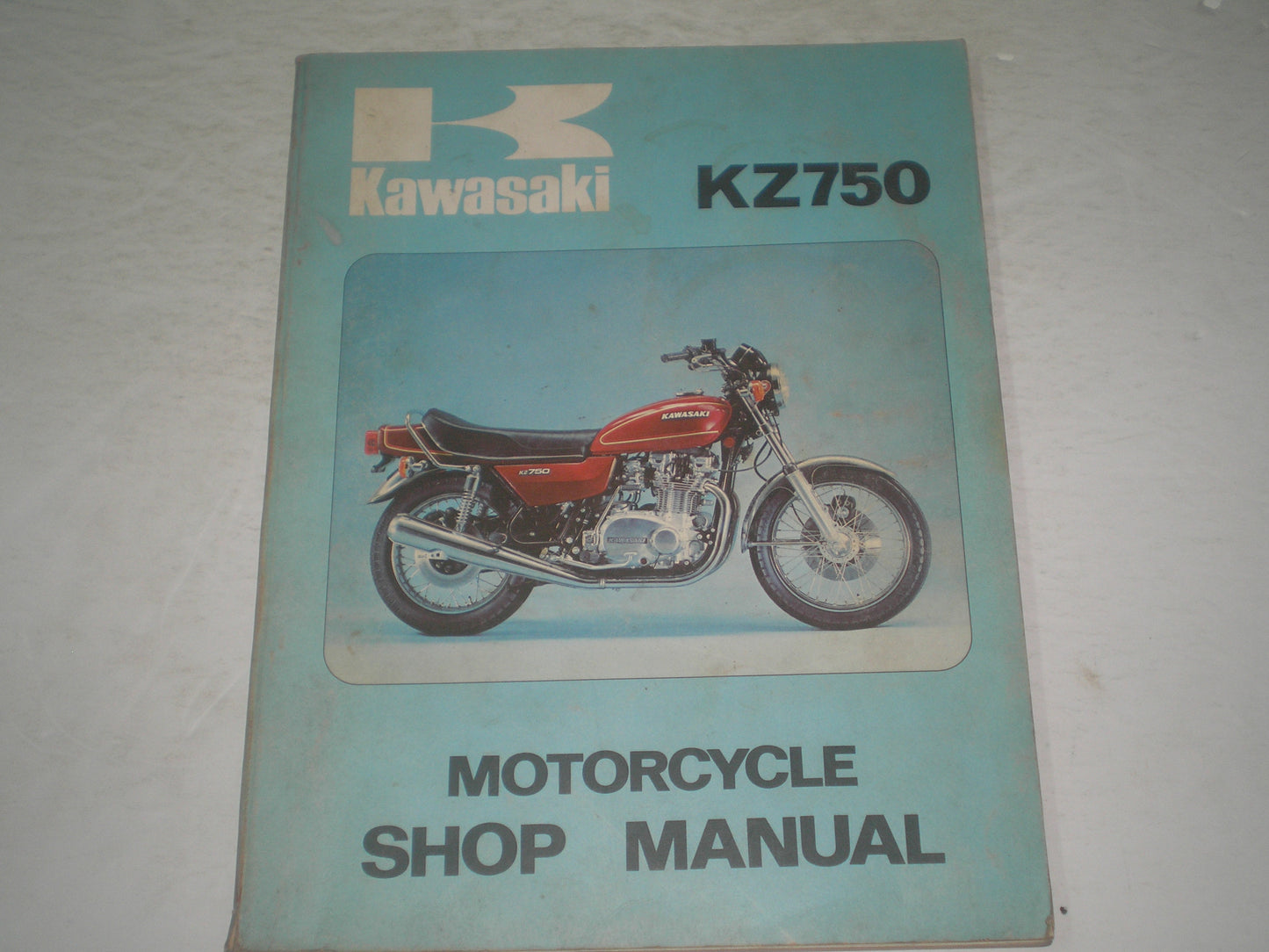 KAWASAKI KZ750  1976  Service Manual  99997-744-01  #1255