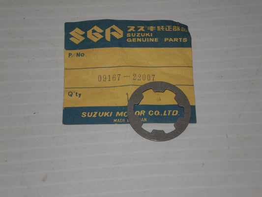 SUZUKI DR DS GN GS RL SP TM TS Kick Start Setting Lock Washer 09167-22007