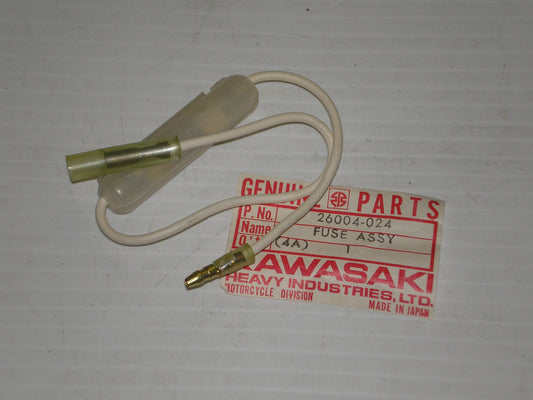 KAWASAKI KZ400 1974-1975 Fuse Holder Assembly 20A 26004-024