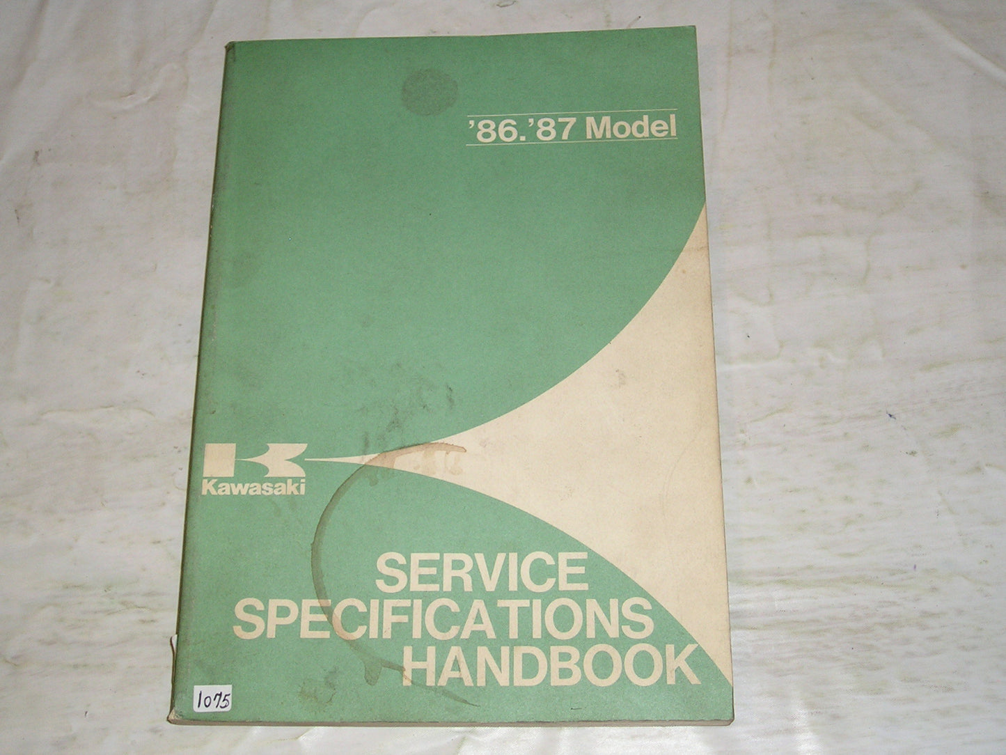 KAWASAKI 1986 1987 Models   Service Specifications Handbook / Manual  99926-1011-01  #1075