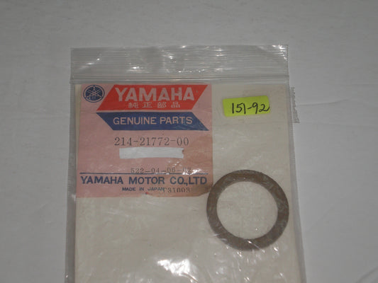 YAMAHA XS RD DS6 TX AT DT RT Oil Filler Cap Gasket 214-21772-00