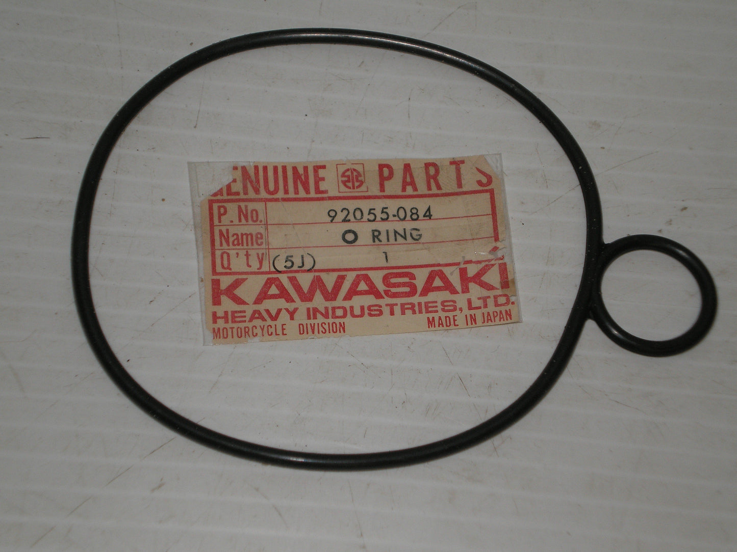 KAWASAKI KZ750 1976-1984 Factory Oil Filter Cover O-Ring 92055-084