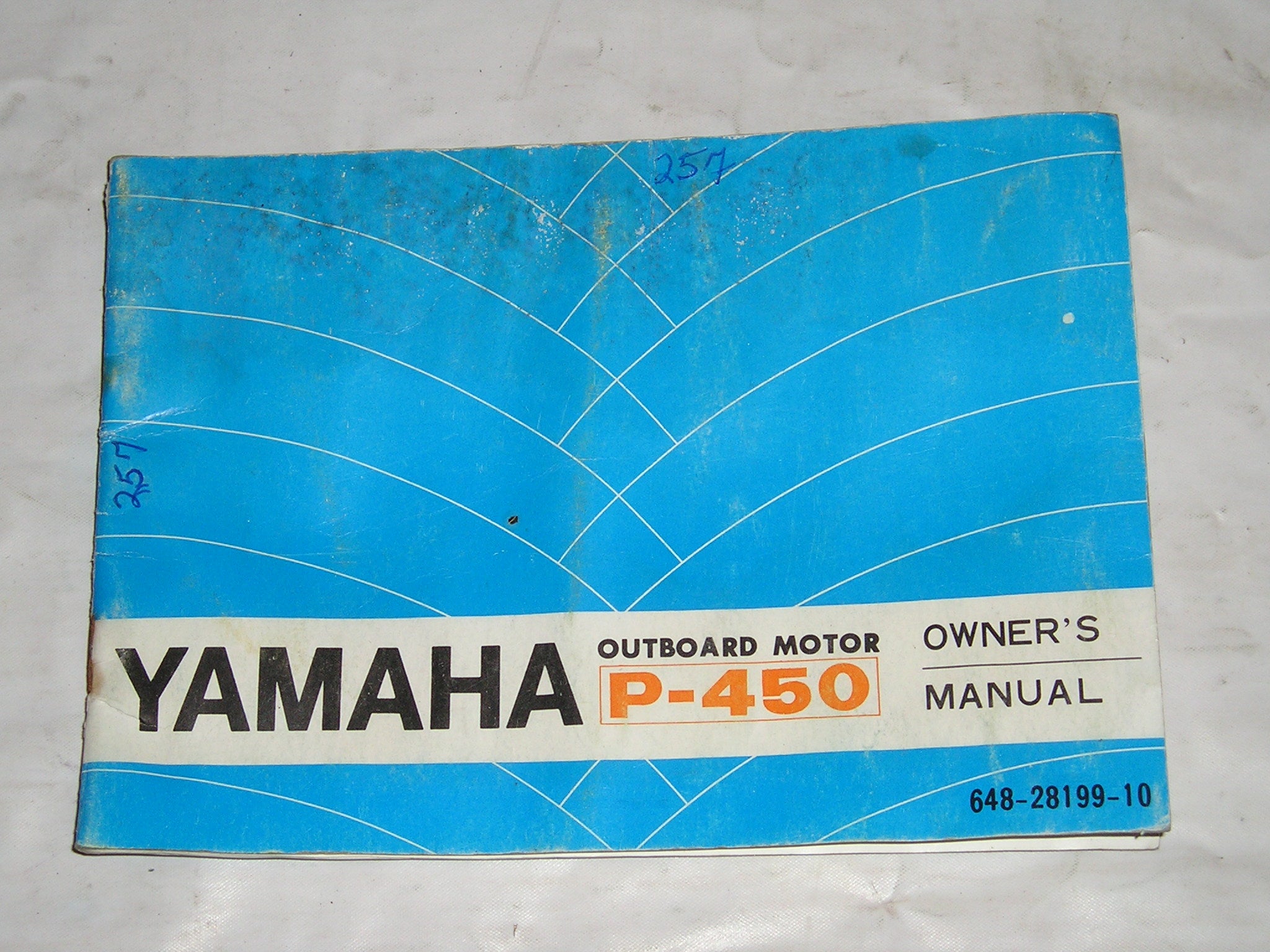 YAMAHA P450 P-450 Outboard Motor Owner's Manual #A257 – Pro-Formance Cycle