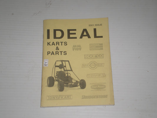 IDEAL Karts & Parts 2001 Vintage Parts Catalogue #A4