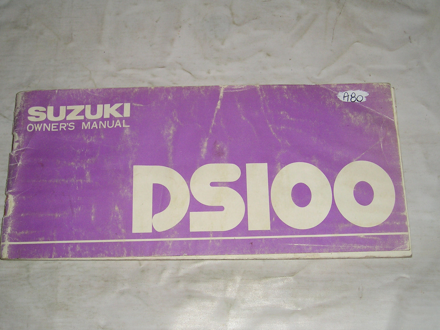 SUZUKI DS100 N 1979  Owner's Manual  99011-48320-03A  #A103