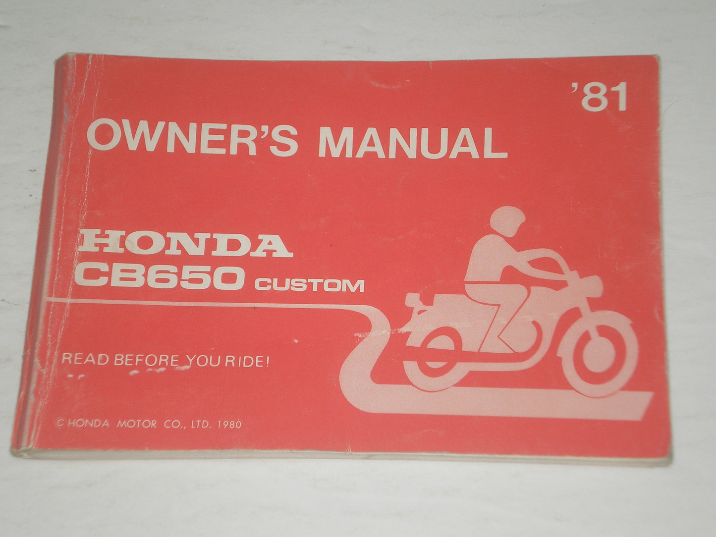 HONDA CB650 C-D  Custom  1981  Owner's Manual  3246001  #A151