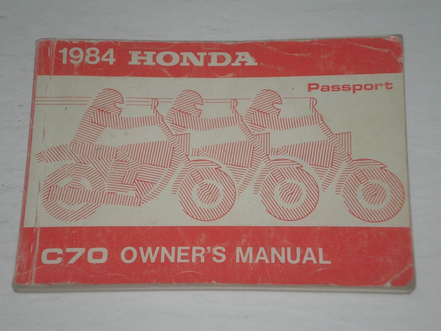 HONDA C70 E Passport 70 1984  Owner's Manual  00X32-GB5-6100  32GB5610  #A169