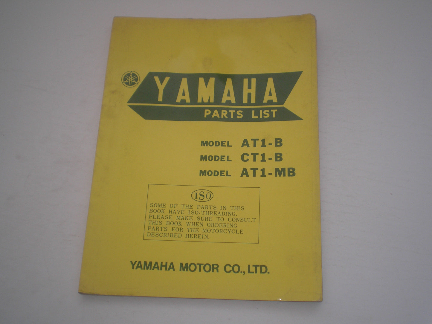 YAMAHA  AT1 B / AT1-MB Enduro &  CT1 B  1970  Parts List / Catalogue  #1741