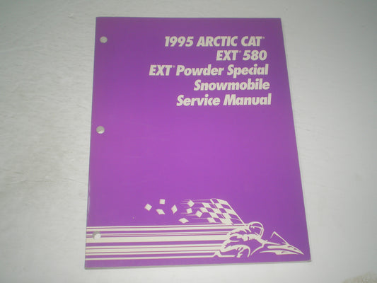 ARCTIC CAT EXT 580 & EXT Powder Special Service Manual  2255-137  #S249