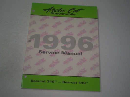 ARCTIC CAT Bearcat 340 & Bearcat 440 Service Manual 2255-304 #S149