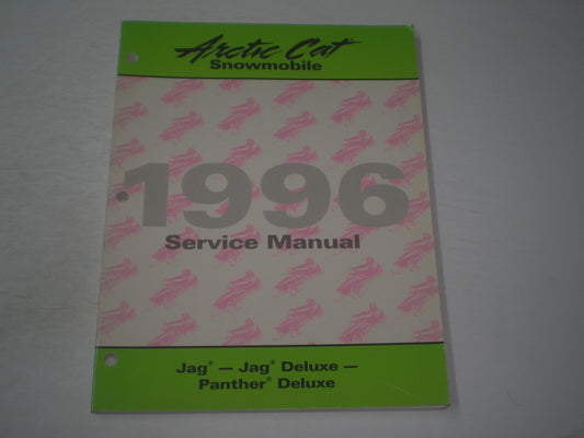 ARCTIC CAT Jag / Jag Deluxe / Panther Deluxe Service Manual 2255-306 #S146