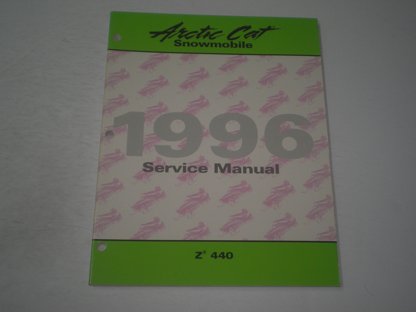ARCTIC CAT Z440 1996  Service Manual  2255-308  #S237