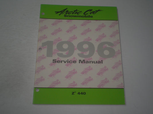 ARCTIC CAT Z440 1996 Service Manual 2255-308 #S237