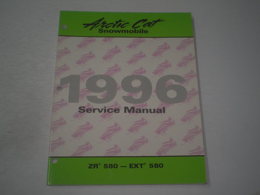 ARCTIC CAT ZR580  &  EXT 580  1996  Service Manual  2255-311  #S145