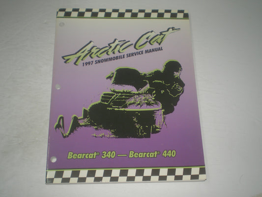 ARCTIC CAT Bearcat 340 & 440 Service Manual 2255-52 #S238