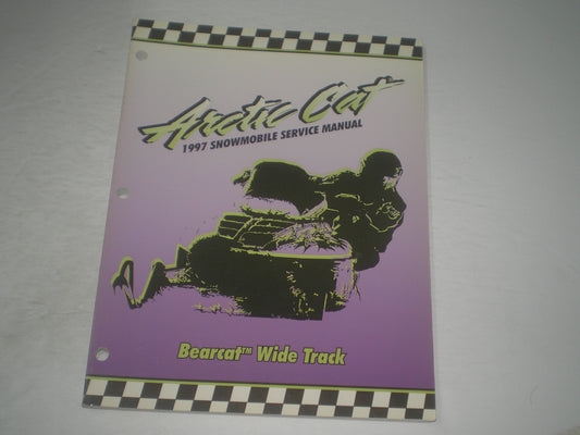 ARCTIC CAT Bearcat Wide Track Service Manual 2255-528 #S241