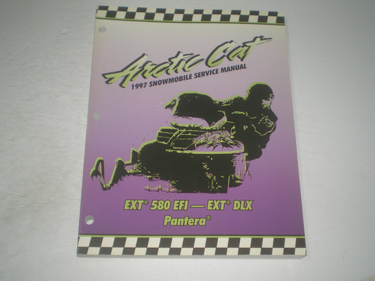 ARCTIC CAT EXT 580 EFI / EXT 580 EFI DLX / Pantera Service Manual 2255-532 #S242