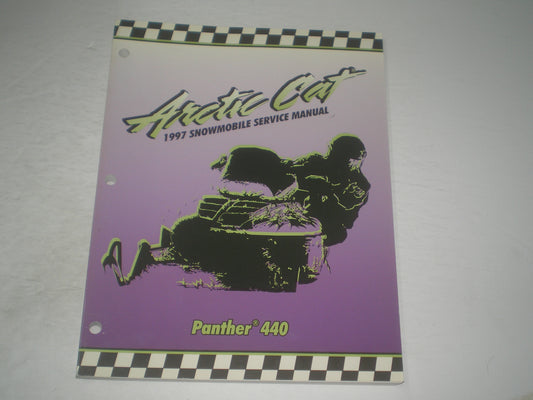 ARCTIC CAT Panther 440 Service Manual  2255-525  #S243