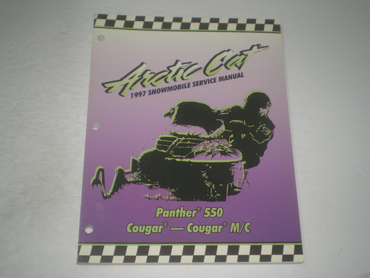 ARCTIC CAT Panther 550 / Cougar / Cougar Mountain Cat Service Manual  2255-526  #S245