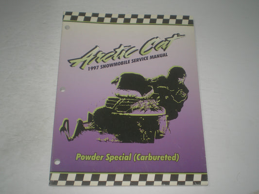 ARCTIC CAT Powder Special ( Carbureted )  Service Manual  2255-529  #S246