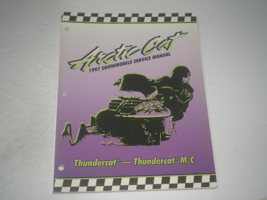 ARCTIC CAT Thundercat & Thundercat Mountain Cat 1997 Service Manual 2255-553 #S240