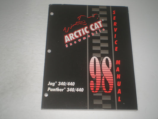ARCTIC CAT Jag & Panther 340 / 440 Service Manual 2255-717 #S129