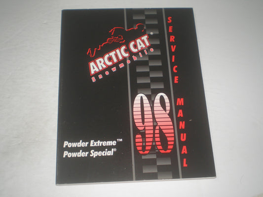 ARCTIC CAT Powder Extreme & Powder Special Service Manual  2255-726  #S143